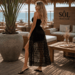 Helena Lace Jumpsuit Zwart - Afbeelding 2