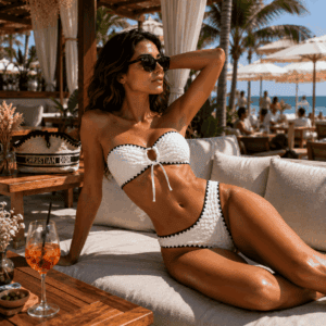 Monroe Chic Strapless Bikini