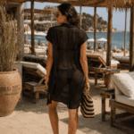 Nolita Beach Cover-Up Zwart - Afbeelding 2